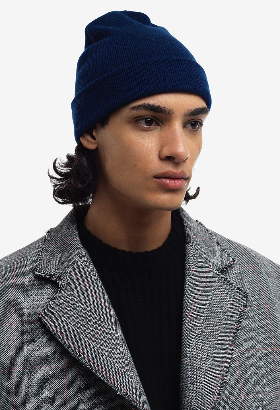 Cashmere Blend Surplus Beanie / Midnight
