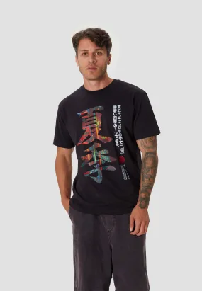 Chinese Summer T-Shirt Black