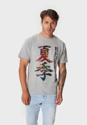 Chinese Summer T-Shirt Heather Grey