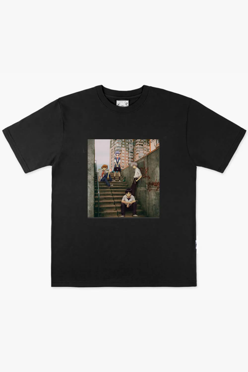 Dullcore Aesthetic Evangelion Characters Anime T-Shirt