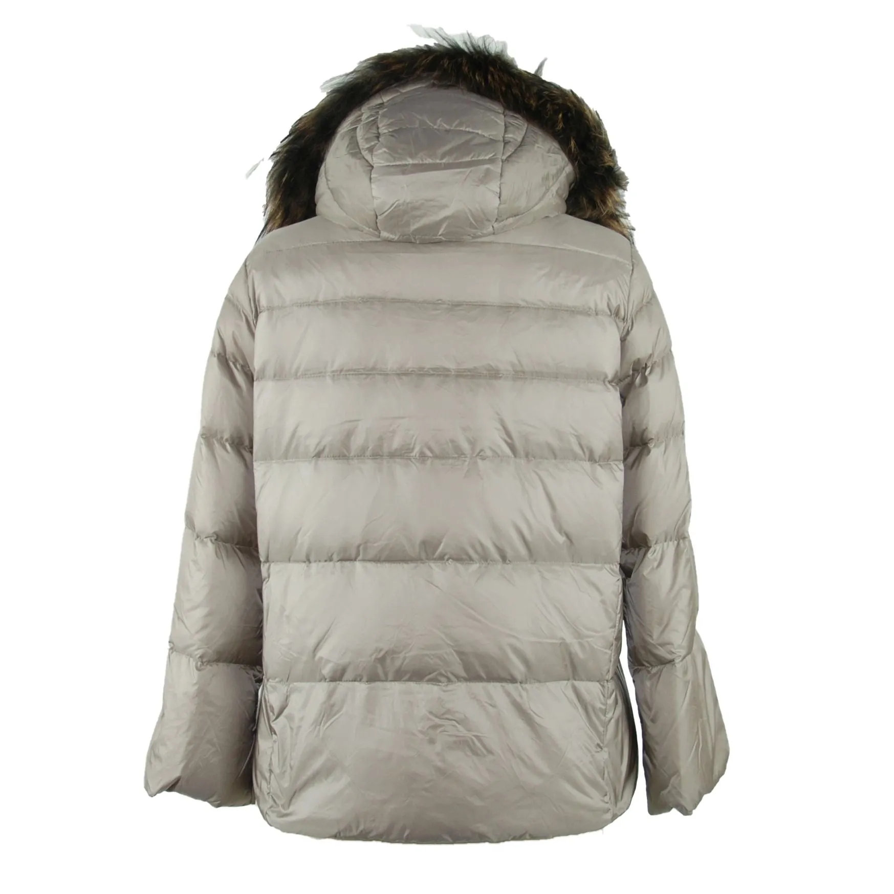 Emilio Romanelli Gray Polyamide Jackets & Coat