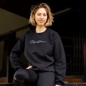 EQUESTRIAN Sweatshirt | Classic Black