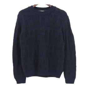 Fendi Knit Sweater FZX091 AR82 Navy