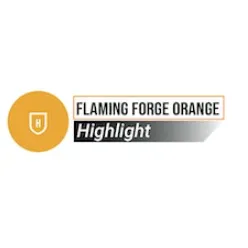 Flaming Forge Orange - Two Thin Coats