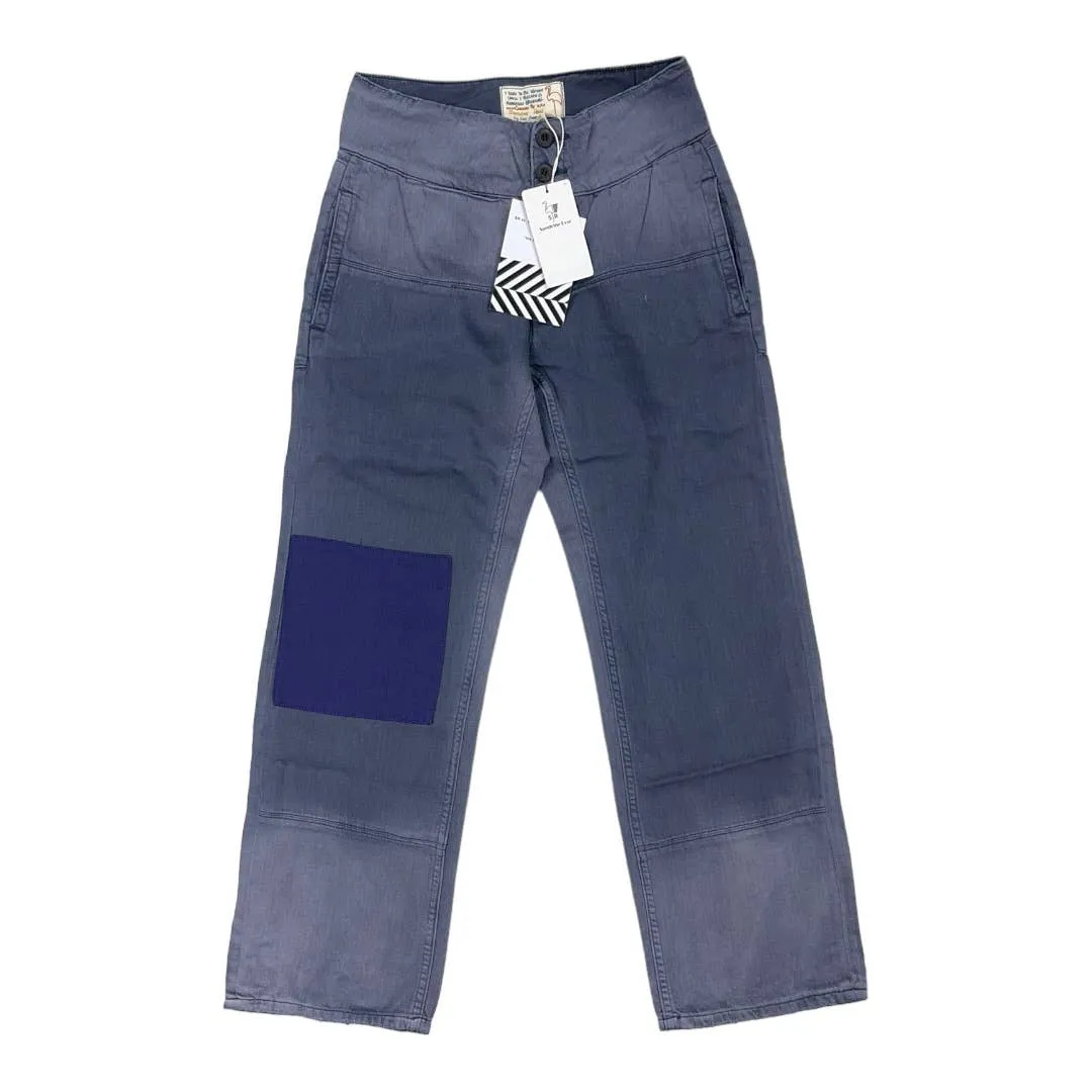 Free People x Sandrine Rose French Worker Patchwork Pants Size 25