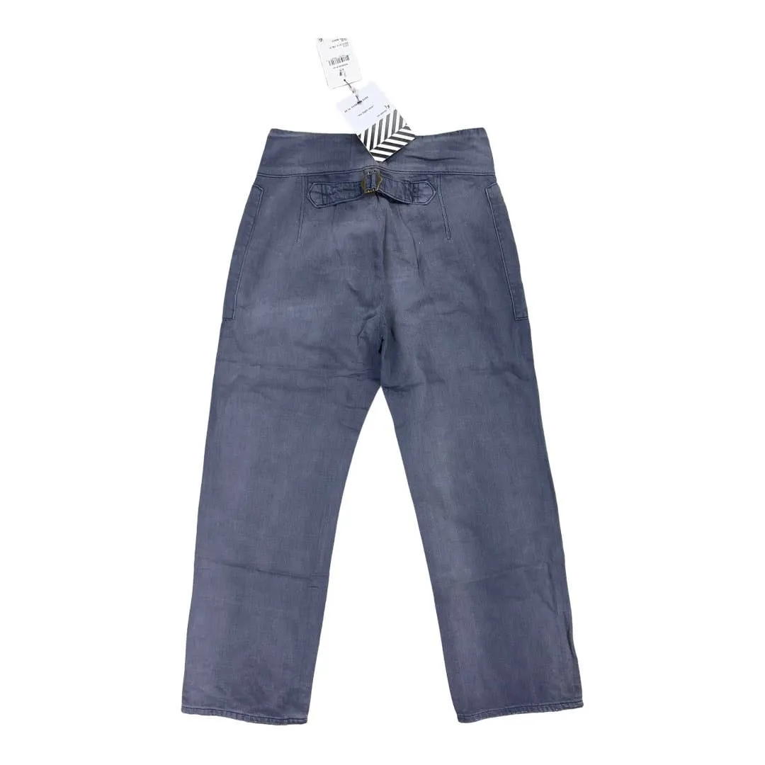 Free People x Sandrine Rose French Worker Patchwork Pants Size 25