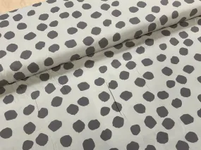 Grey Dab Viscose Rayon Fabric