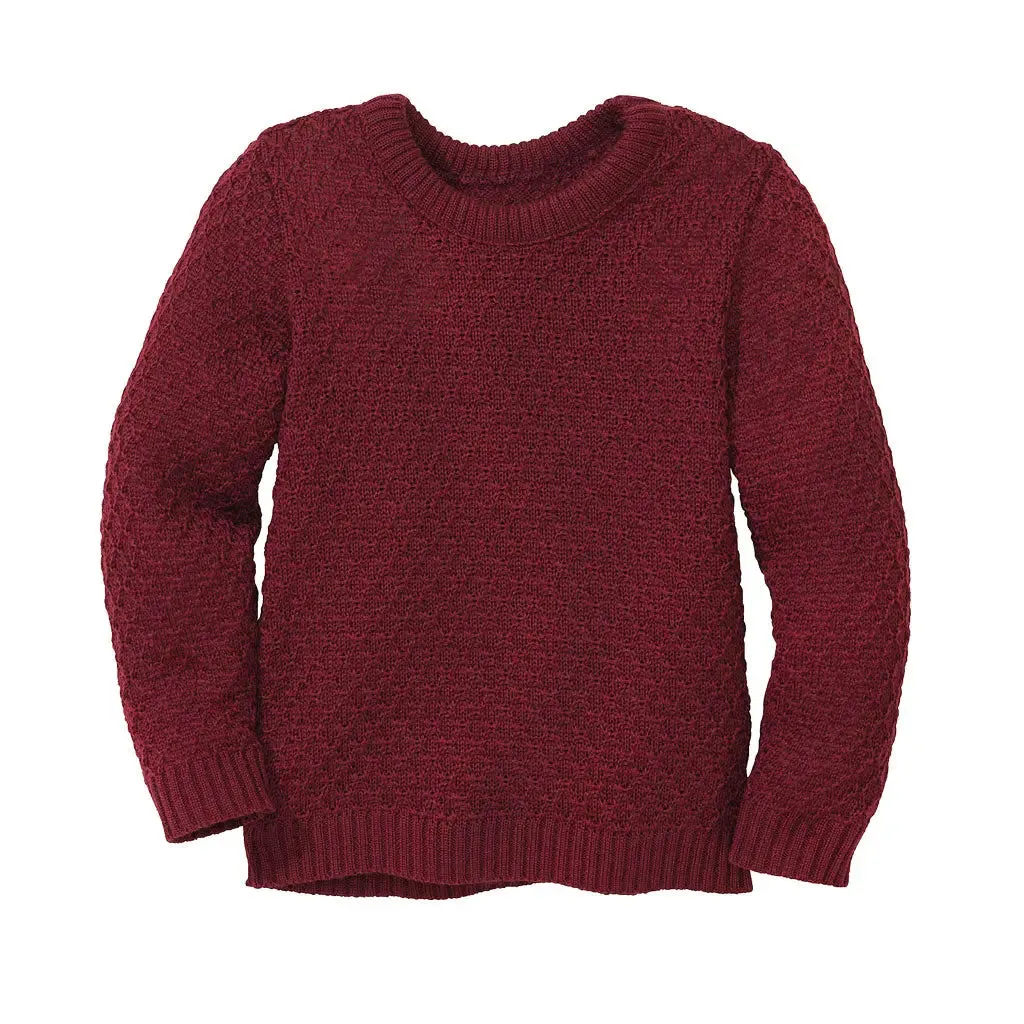 Kids Disana Organic Wool Sweater Aran