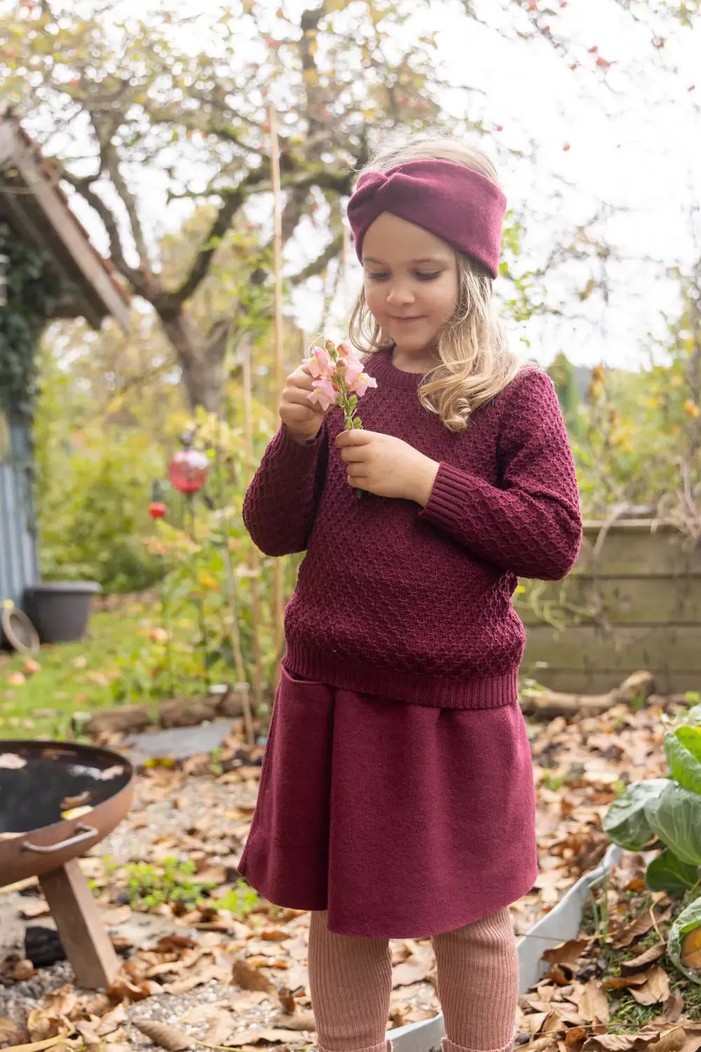 Kids Disana Organic Wool Sweater Aran