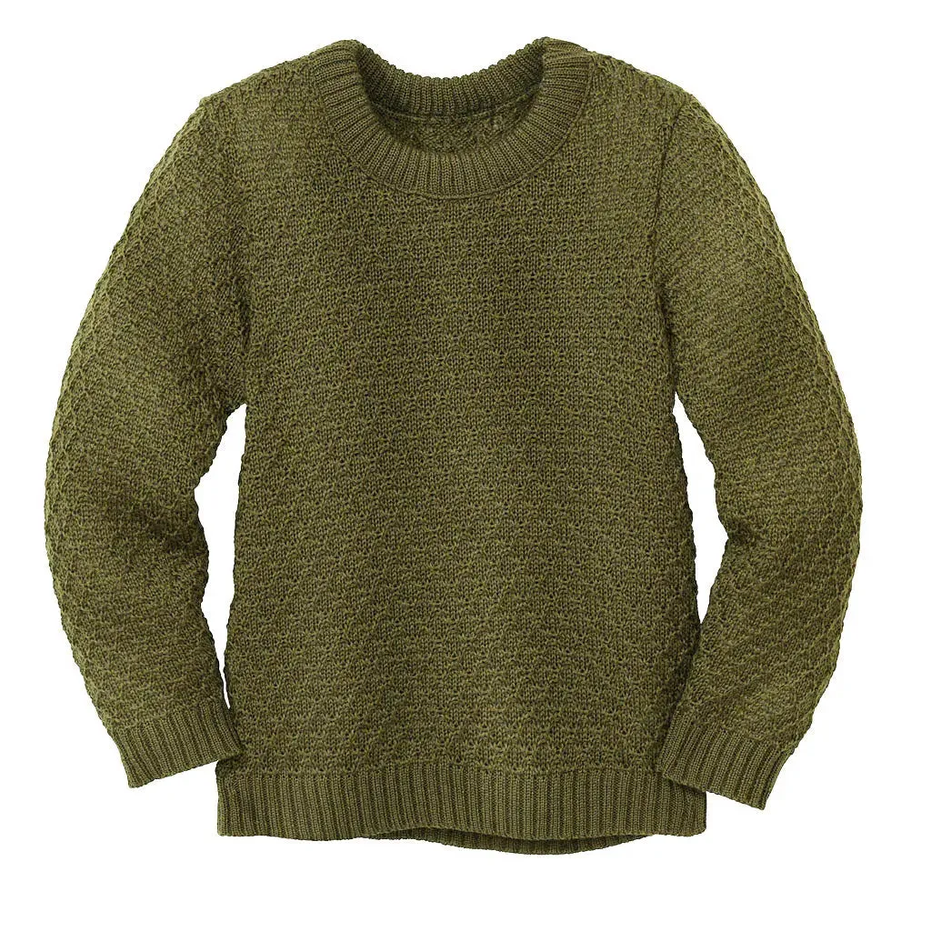 Kids Disana Organic Wool Sweater Aran