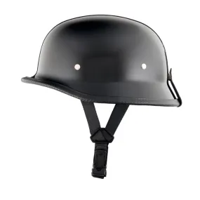 Lightweight Mayan DOT Germanator Helmet / Gloss Black