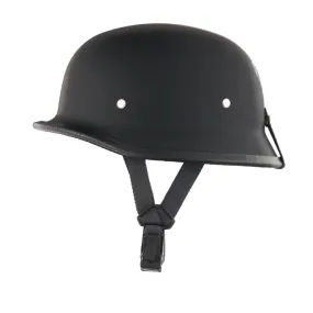 Lightweight Mayan DOT Germanator Helmet / Matte Black