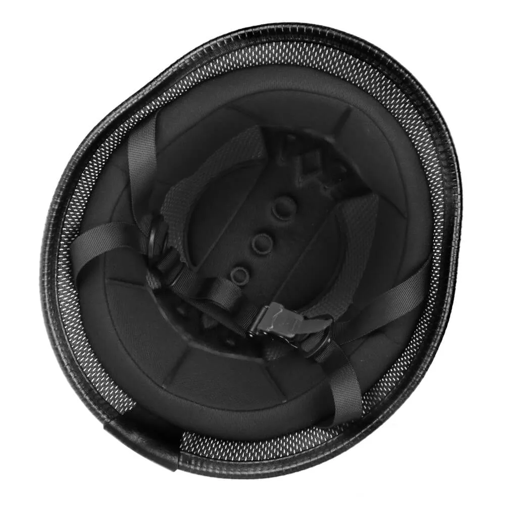 Lightweight Mayan DOT Germanator Helmet / Matte Black