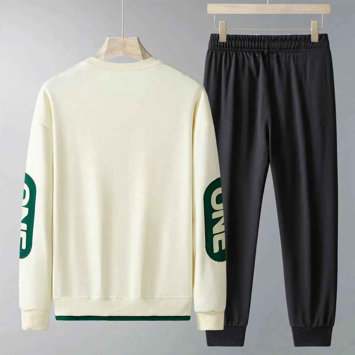Men's Casual Sweatshirt Trousers Set