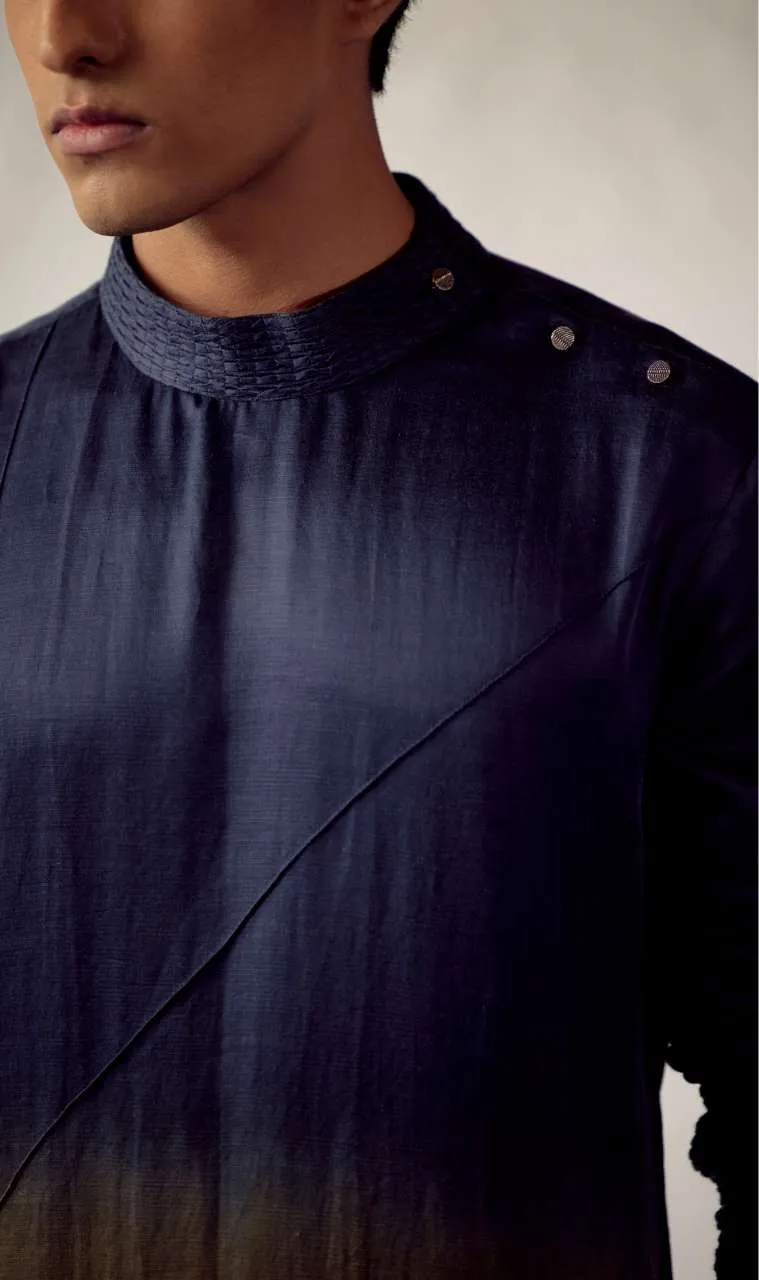 Olive ombre Kurta set