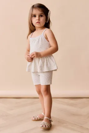 Organic Cotton Everyday Bike Short - Emmy Lilac