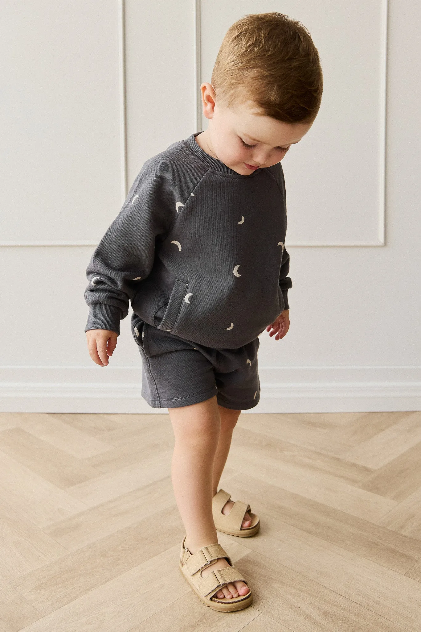 Organic Cotton Jalen Short - Crescent Moon Icelandic