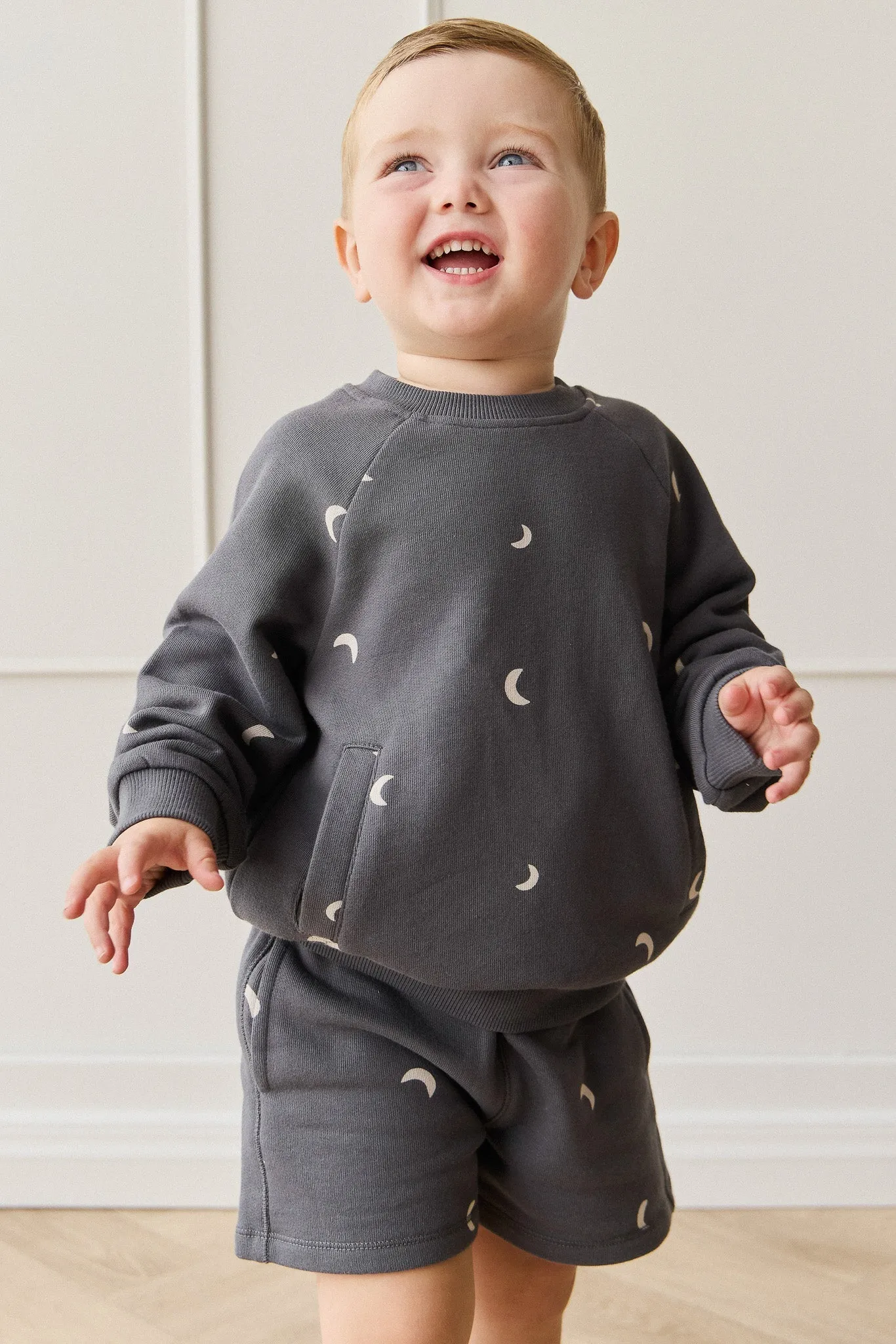 Organic Cotton Jalen Short - Crescent Moon Icelandic