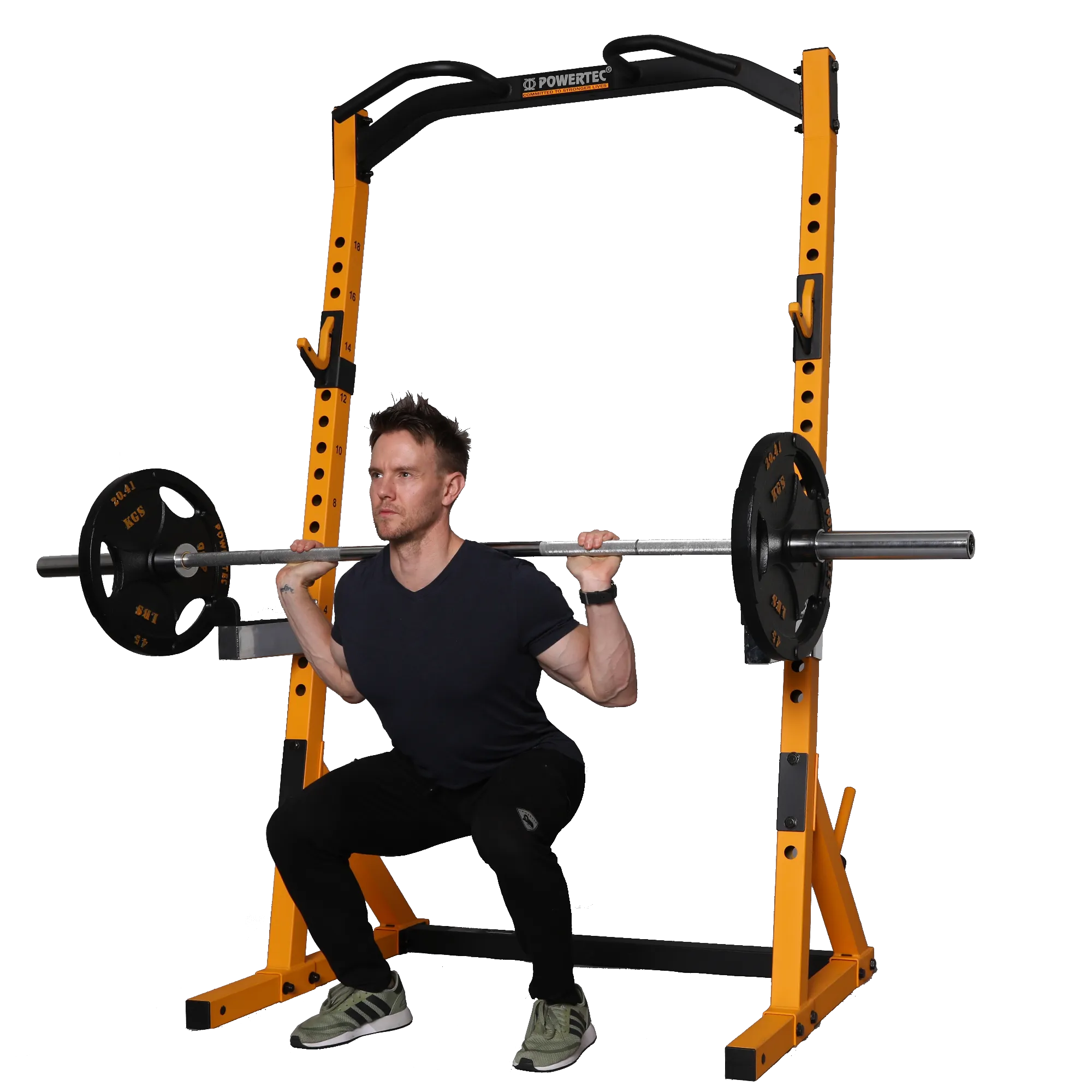Powertec Workbench Half Rack WB-HR-Y