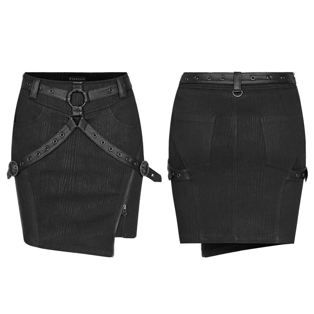 Punk half skirt