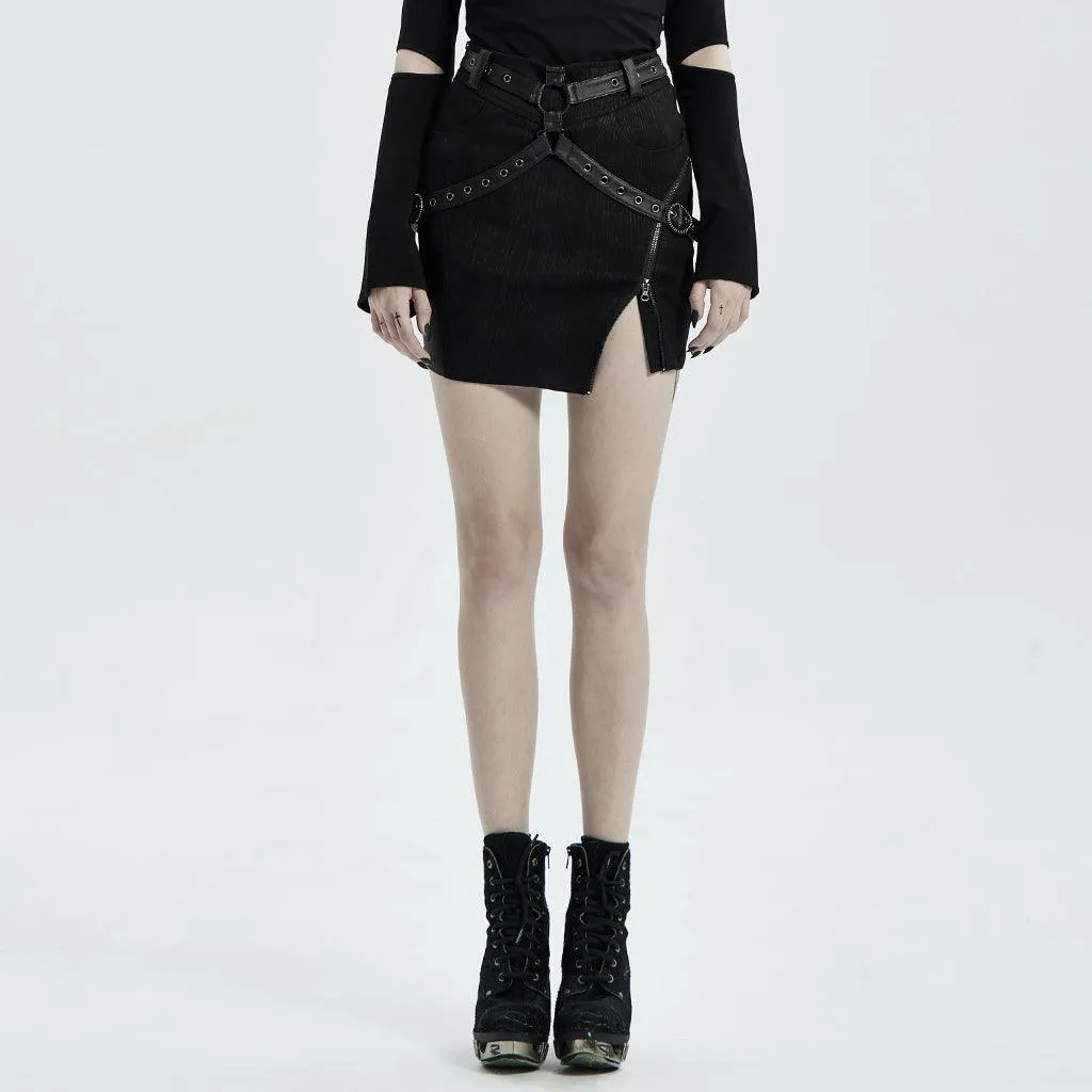 Punk half skirt