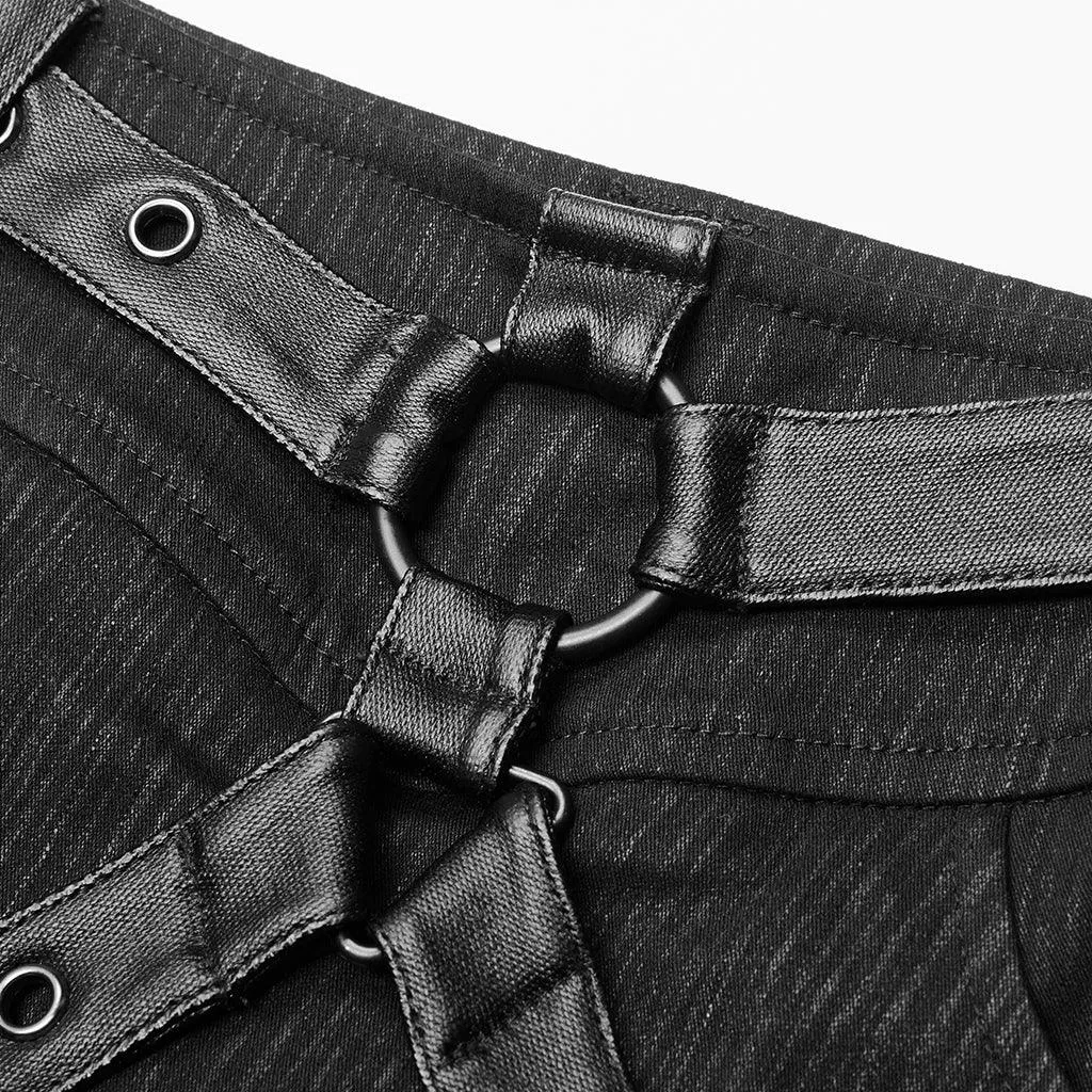 Punk half skirt